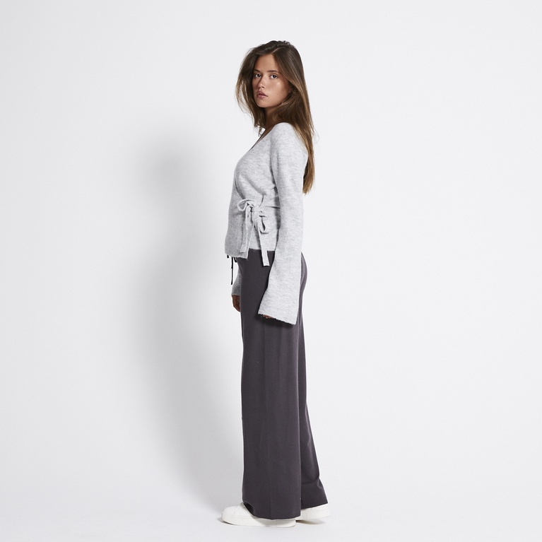Wrap knit cardigan" Willow"